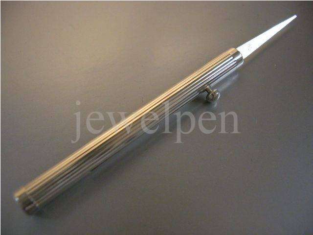 ZAHNSTOCHER 925 STERLING SILBER--KLASSISCHES FADENGUILLOCHE--SPITZE UND HÜLSE AUS 925 STERLING SILBER – Bild 3