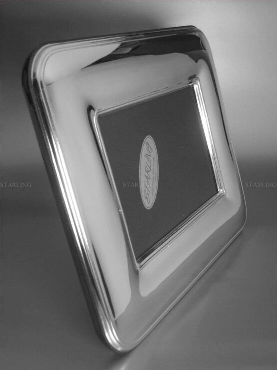 FOTORAHMEN BILAMINIERTES FEINSILBER Ag--SMOOTH AND PLAIN--BREITE HOCHGLANZ POLIERTE LEISTE--MAHAGONI HOLZRÜCKEN--10×15 – Bild 6
