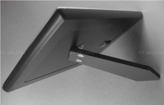FOTORAHMEN MASSIVES 925 STERLING SILBER--KLASSISCHER ART DÉCO RAHMEN--HOLZRÜCKEN--9x13 – Bild 9