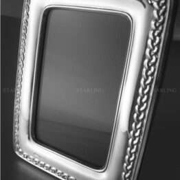 art deco silberrahmen bilderrahmen fotorahmen cadre photo argent 925 foto frame picture frame fotograph frame hallmarked sterling silver